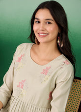 Straightforward Looking Green Colour Salwar Suit